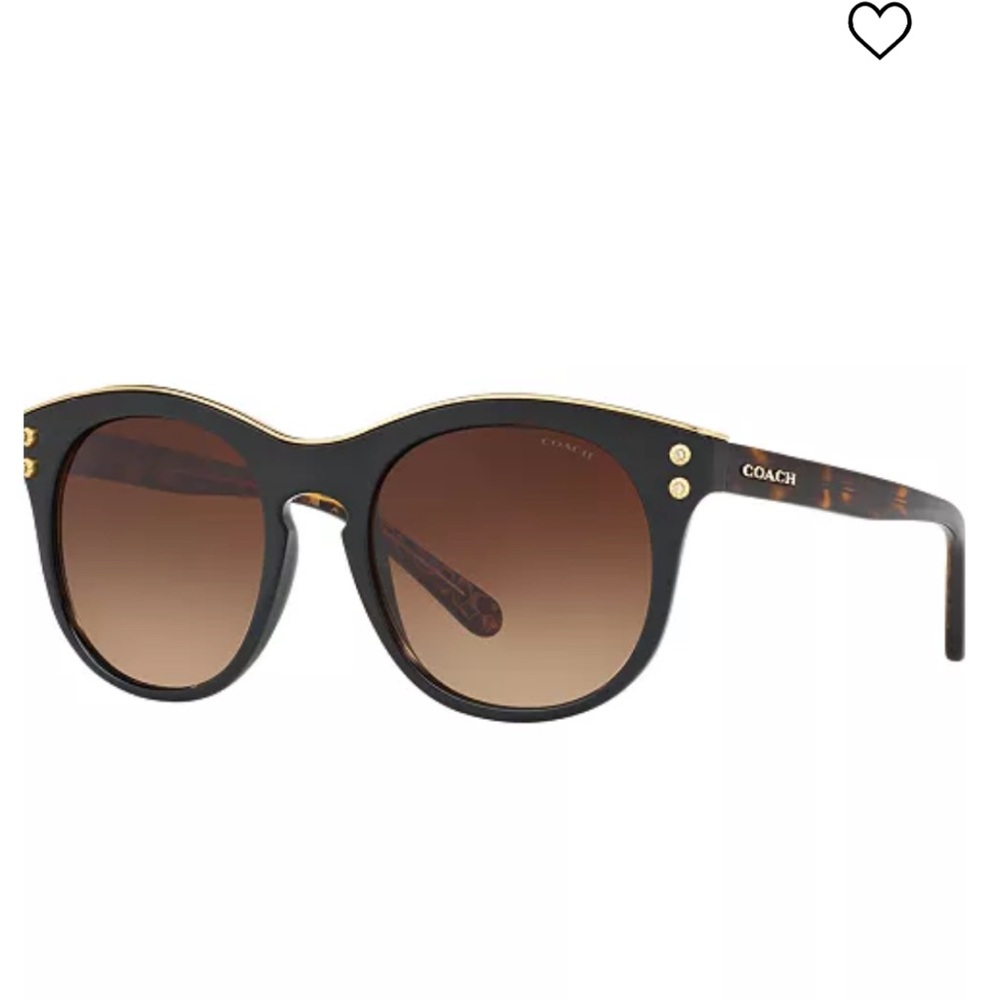Coach Black Sunglasses with Case